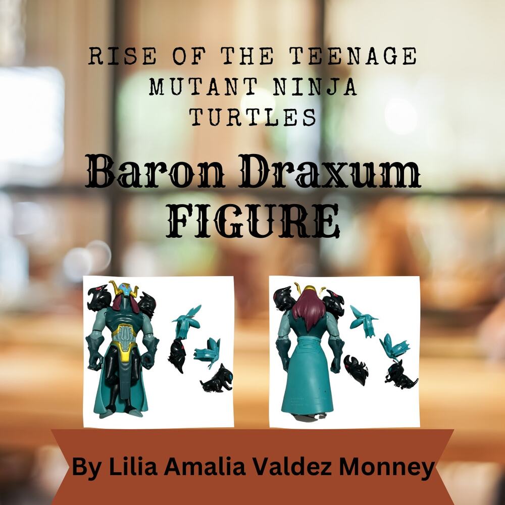 Rise Turtle Baron Draxum Action Figure